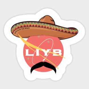 LIYB goes to the Beach Sticker